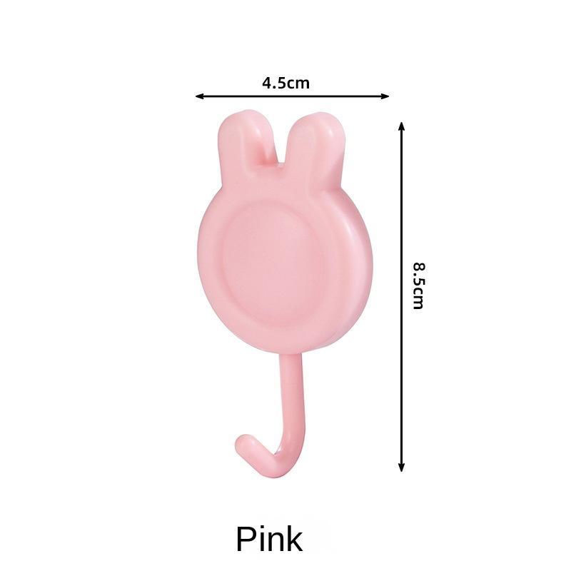 3992 Bathroom Hook Strong Adhesive Punch-free Door Rear Kitchen Bathroom Nail-free Sticking Wall Hook