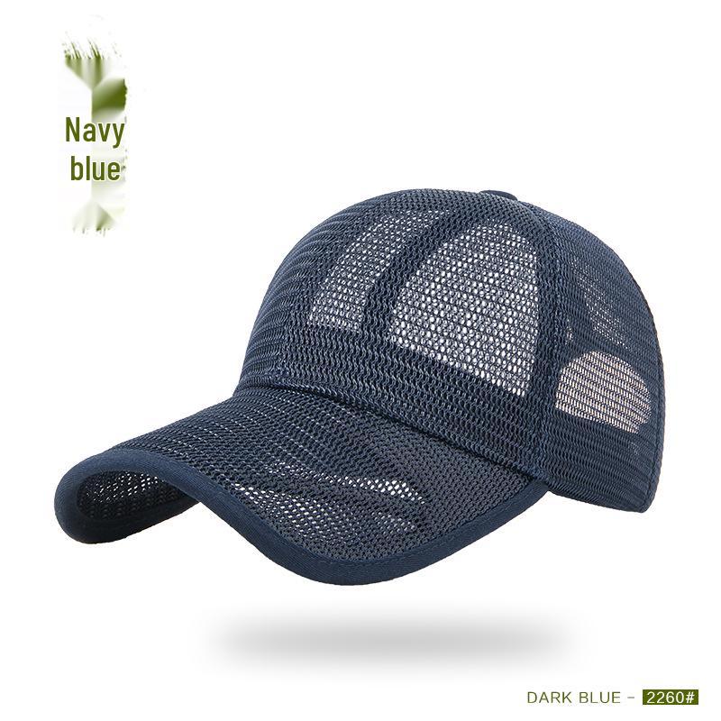 

Women s Plus Size Summer Quick-Dry Duckbill Hat for Large Heads - Breathable Mesh Baseball Cap for Outdoor Sports XL (59-62CM) темно-синий