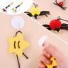 Cat Pet Toy Hanging Door To Relieve Depression Swinging Hanging Elastic Rope Feather Playing Stick Bell Spider Gatos