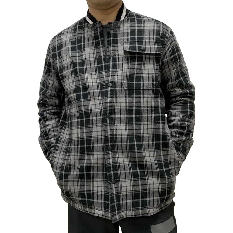 Converse Quilted Jackets & Coats Men s Gray 10006864-A01 S