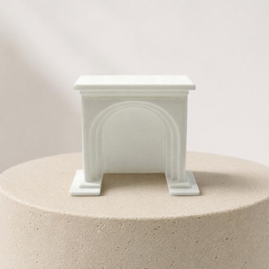 3D Printed Mini Fireplace Micro Scene Furniture Desktop Decoration for Room Box Model