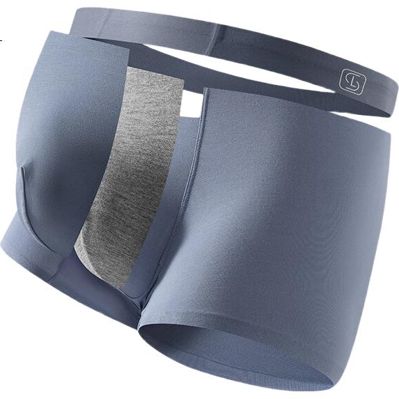 LangSha Men's Modal Underwear Soft Skin-Friendly Breathable Quick-Dry Boxer Briefs 2025 Autumn Winter New