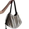 Leisure Women's Canvas Tote Bag Lightweight Large Capacity Travel One Shoulder Crossbody Bags Temperament Commuter Handbags