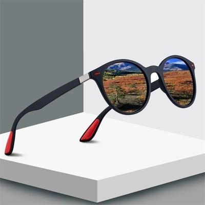 Módne Okrúhle Pánske Polarizačné Slnečné Okuliare Dámske Vintage Plastové Slnečné Okuliare Pre Mužov Ochrana Proti Oslneniu Odtiene Na Šoférovanie Okuliare UV400