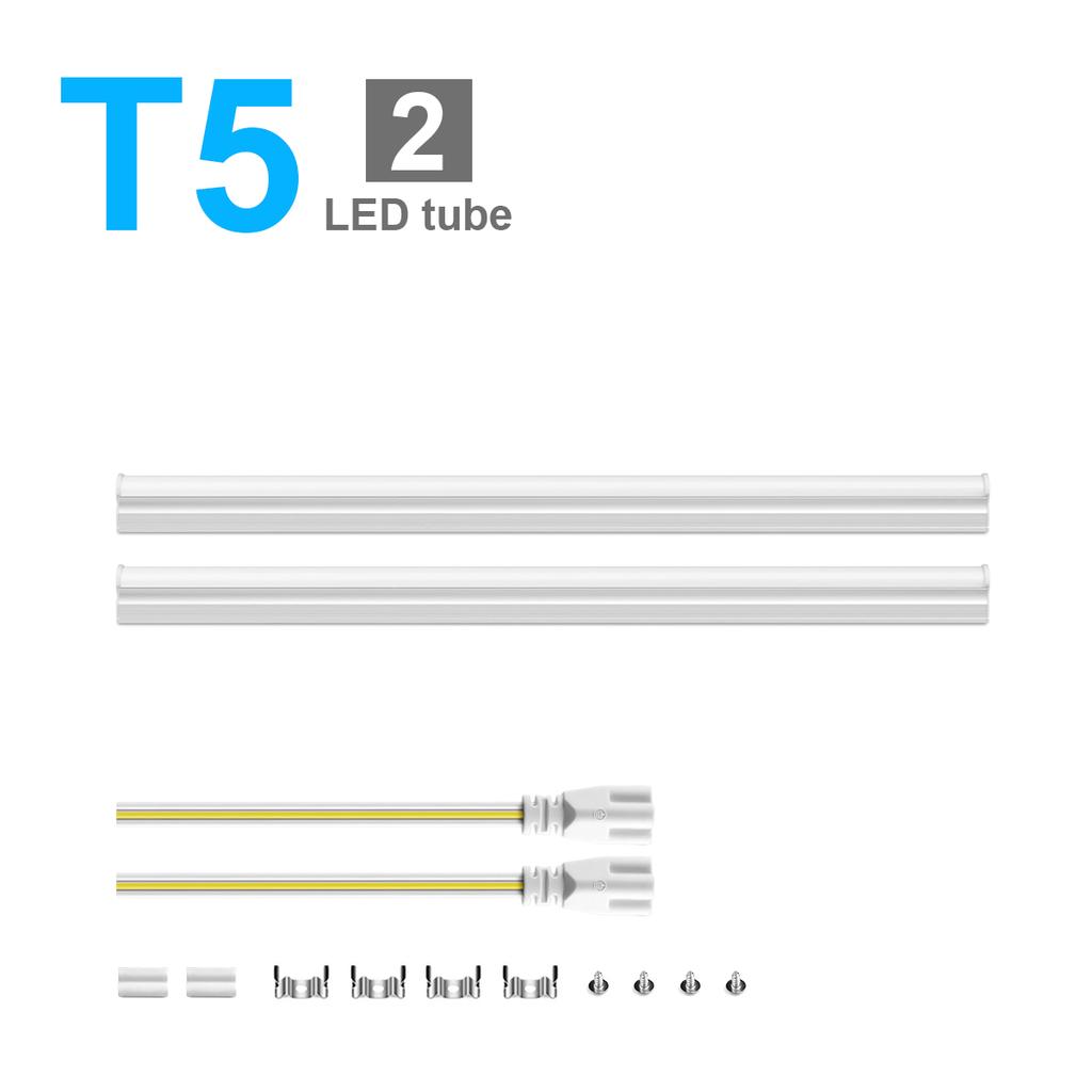 T5 T8 LED Light Tube 50CM Aluminum Bar LED Lamp Tube AC220V 110V For Office Shop Garage Warehouse Under Cabinet Unit Lighting