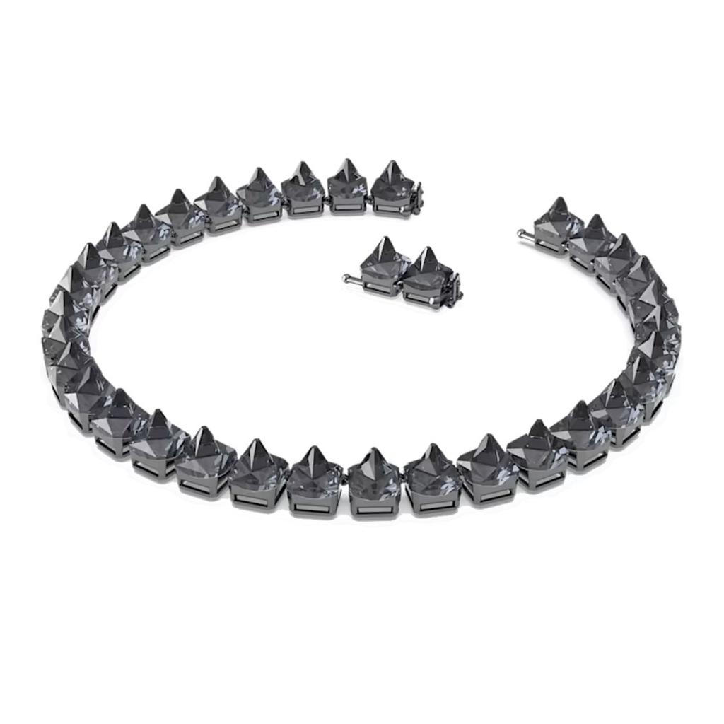 Swarovski Modisches Vielseitiges Exquisites Halsband Damen Halskette Schwarz 5613682