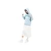Anta Lifestyle Series Lettered Hooded Pullover Sweatshirt Women Sweatshirt Crab-Shell-Blue 162348709-2