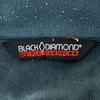 BLACK DIAMOND Logo embroidery Zip jacket M Beige Back fleece Men's Used