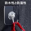 Strong Adhesive Wall Hooks, No Drilling Required - YOKELLMUX Wall Hooks, Self-Adhesive, 20kg Weight Capacity, No Drilling, No Damage, No Marks, Waterp