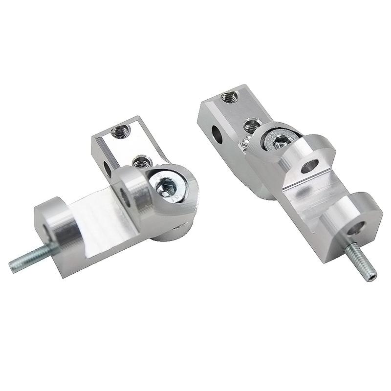 R 1200 RT motorcycle Rear Passenger Foot Pegs Footrests For BMW R1200RT 2014 R1200RT LC 2014- R1200ST R1200R 2011- R1200R 2010