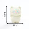 6Pcs/set Cartoon Mini Cat Animal Miniatures Resin Ornaments Fairy Garden Decoration Moss Terrarium Micro Landscape