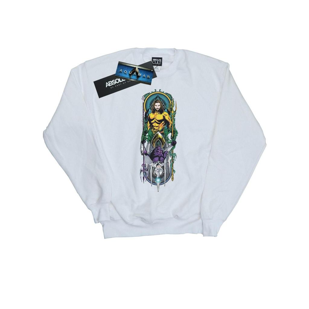 DC Comics Womens/Ladies Aquaman Ocean Master Sweatshirt