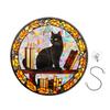Halloween Suncatcher Hanging Decoration Ghost Pumpkin Witch Black Cat Castle