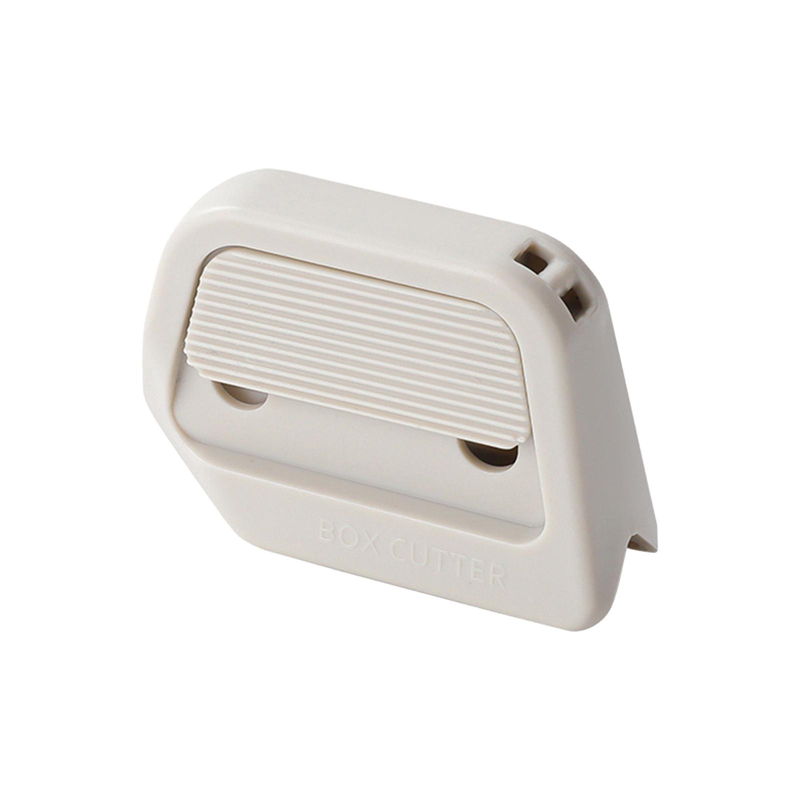 

Portable Ceramic Box Cutter Automatic Retractable Magnetic Non Stick Safety Knife for Opening Packages Cartons Art Tool
