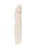 European Summer Pink Linen Women's Two-Piece Set: Short Sleeve Top & Wide-Leg Pants