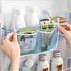 2PCS Refrigerator Storage Mesh Bag Hanging Net Pouch Fridge Categorized Storage Bags Washable Kitchen Sauce Packet Organizer