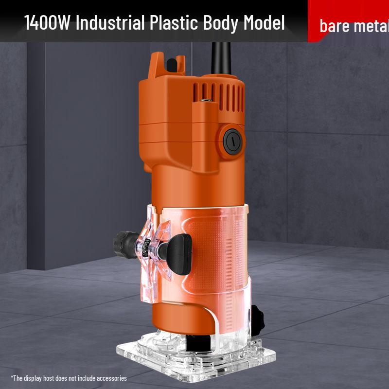 Multifunctional Electric Router: Woodworking Edge Trimmer, Hole Opener, Bakelite Milling & Aluminum-Plastic Panel Grooving Machine