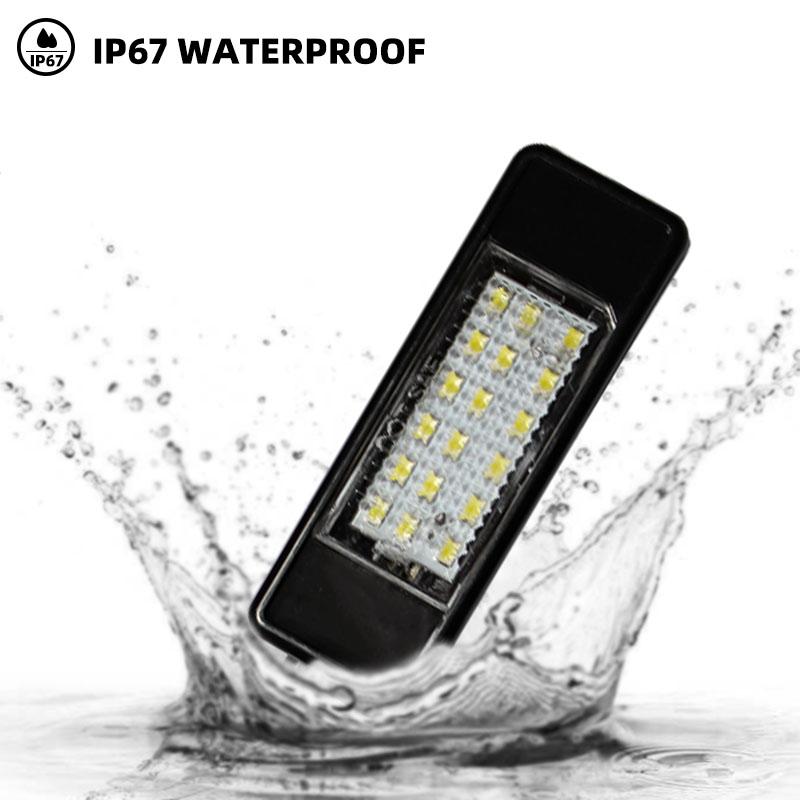 2X für Peugeot 106 207 307 308 406 407 508 für CITROEN C3 C4 C5 C6 C8 Auto 18LED SMD Lizenz anzahl Platte Licht Lampe 6000K