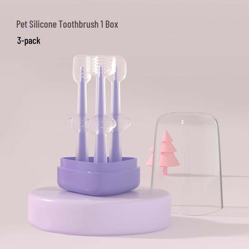 QIO Pet Toothbrush & Toothpaste Set