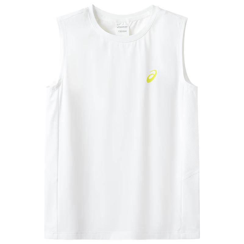 Asics Kids' 2026 Summer "SUPER T" Moisture-Wicking Sleeveless Sport T-Shirt