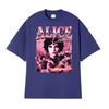 Alice Cullen Team Vampire Movie Graphic 2026 Tshirts Men Women Summer Vintage High Street T Shirt 100 Cotton Oversized Tshirt