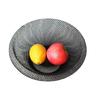 Nordic-Iron Fruit Storage Drain Basket Coffee Table Fruit Plate Hollow Out Bowls