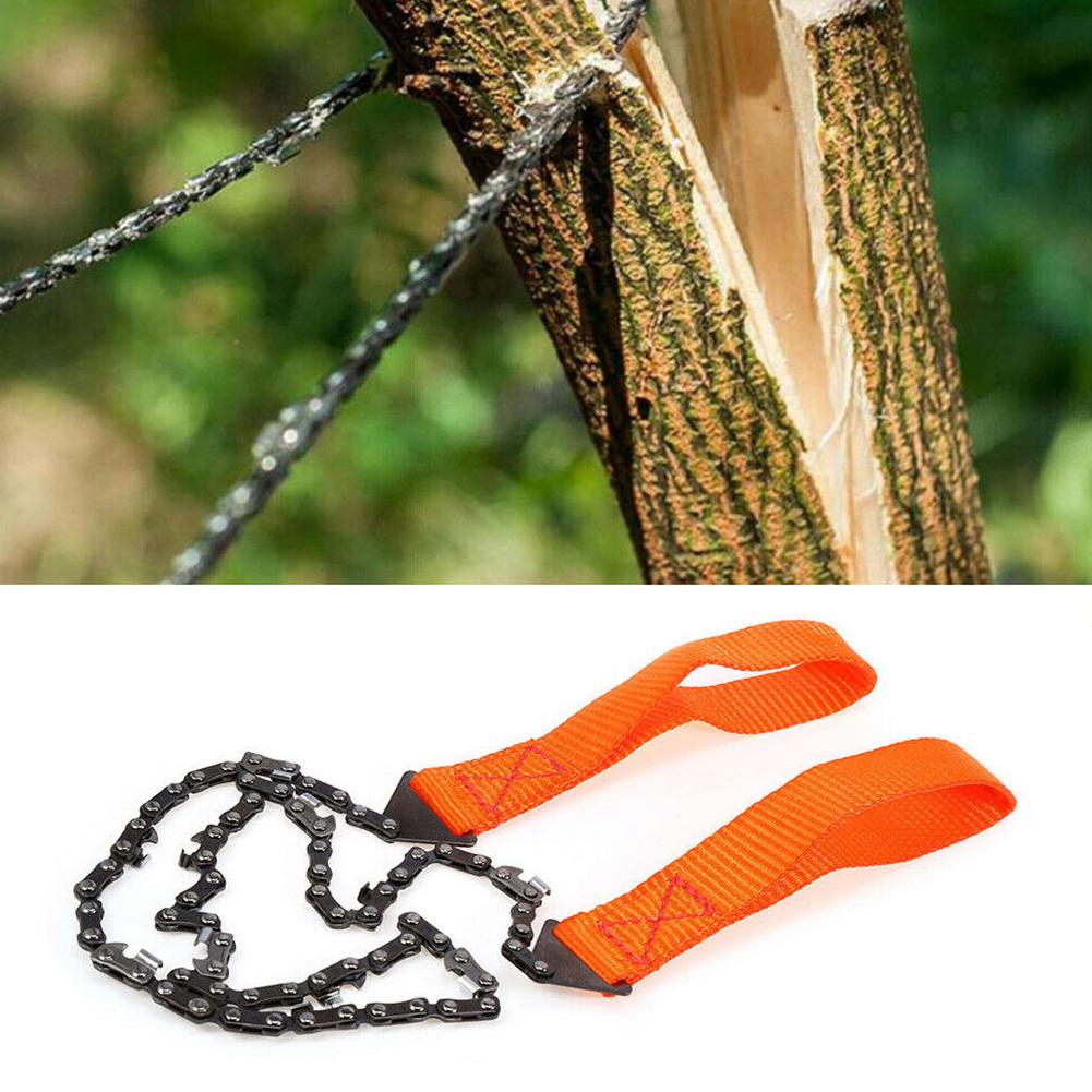 Hand-drawn Wire Saw Field Mountaineering Life-Saving Chain Saw Tool Multi-function Saw Chain Pocket Chain Saw