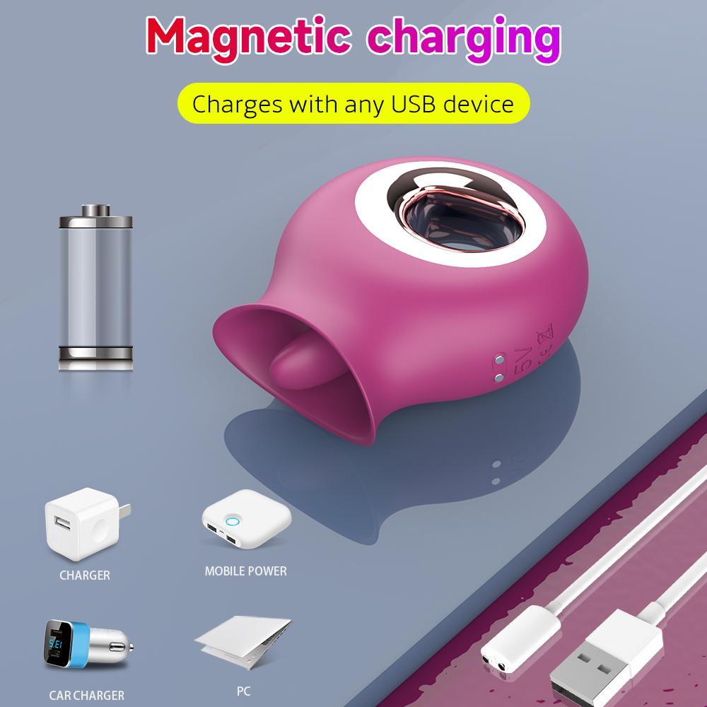 Tongue Licking Vibrator Anal Clit Nipple Vibration Stimulator Masturbator Oral Pussy Vagina Sex Toy For Female Adults Goods