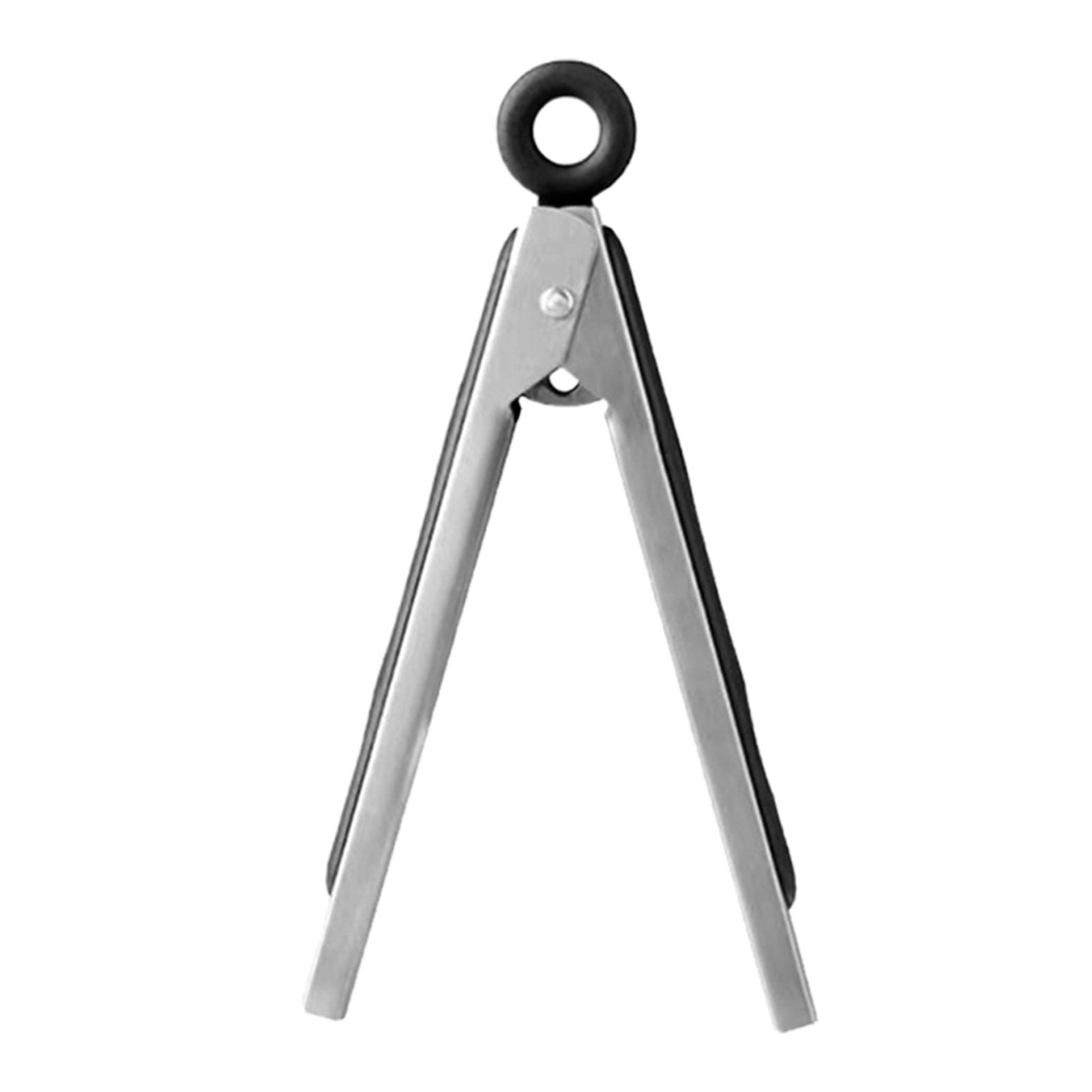 Щипцы для очистки орехов от скорлупы из нержавеющей стали с силиконовыми ручками, ручные, для быстрой очистки пекана, грецких орехов, фундука, миндаля, орехов, кухонный инструмент