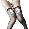 Japanese Printed Kitten Stockings, Lolita Stockings, Anime Two-dimensional Cute Cat Sex Stockings