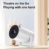 Mini Portable Projector Type C Power Supply Wireless Streaming Auto Adjustment Stereo Sound