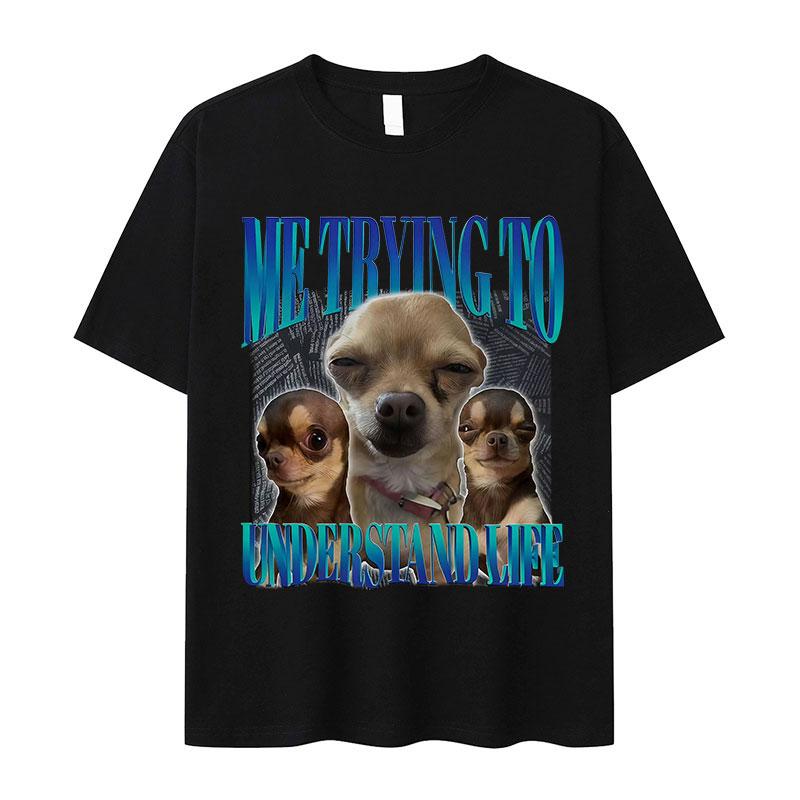 

Chihuahua Women s Fun Pattern Retro Y2K Short Cartoon T-Shirt Women Clothing Fashion Graphic T Shirts Summer Streetwear Y2K T... 5XL різнокольоровий