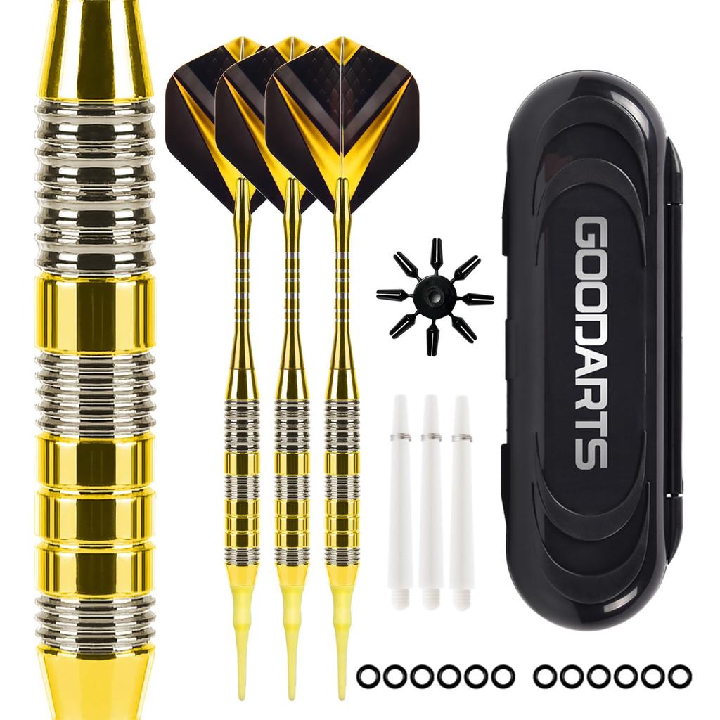 geneX Soft Darts Arrow Copper Darts with High Ideal for Beginners and Intermediate Players Set, 2BA, Friction,