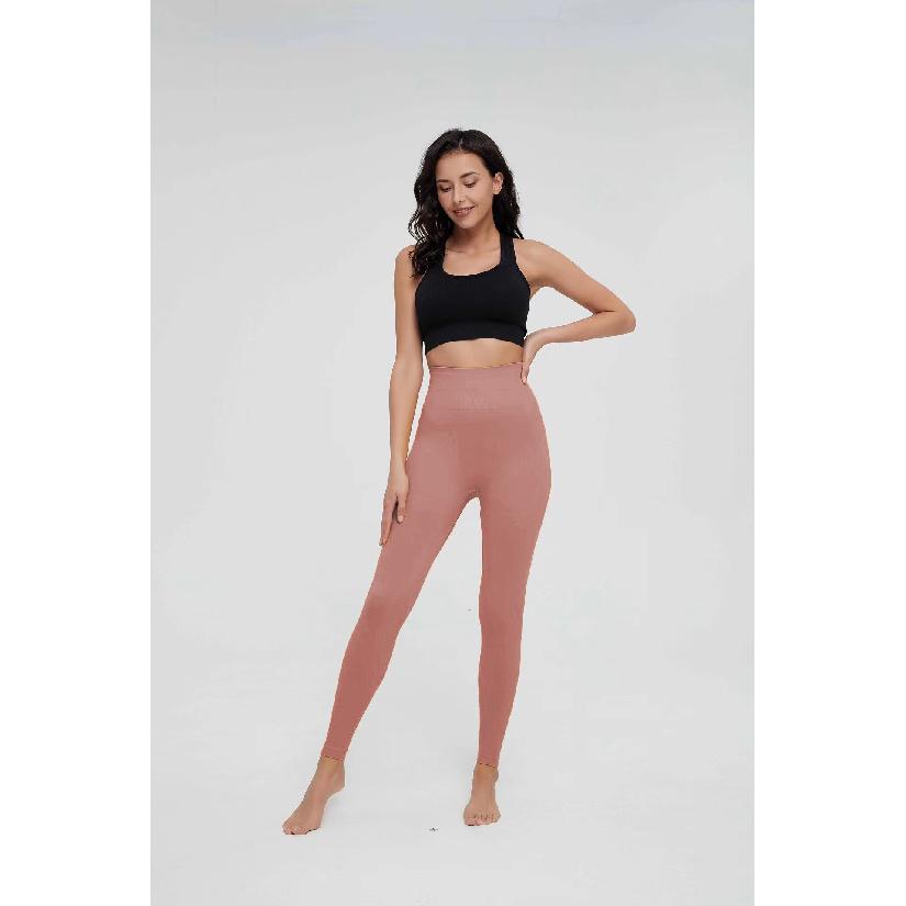 High Waisted Compression And Hip Lifting Shaping Pants, Tight Fitting And Seamless Yoga And Fitness Pants, Peach Buttocks Women