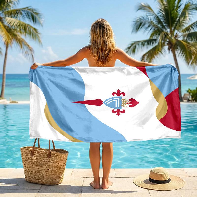 Celta Vigo FC Druck Schnelltrocknendes Strandtuch Mikrofaser Saugfähig Tragbares Reise-Schwimmtuch