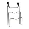 Pot Lid Holder Wall Mount Drainage Design Stylish Sturdy  Multifunctional Pot Lid Rack for Ki