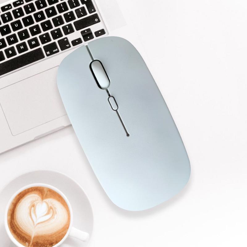 

Безшумна бездротова Bluetooth-миша - Перезаряджувана, сумісна з Lenovo та Apple, ідеально підходить для жіночого офісу, ноутбука та планшета