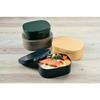 Tatsumiya HAKOYA Quick-Wash Lunch Box, One-Touch, Made in Japan, Large, 900ml, Gray, Microwave and Dishwasher Safe