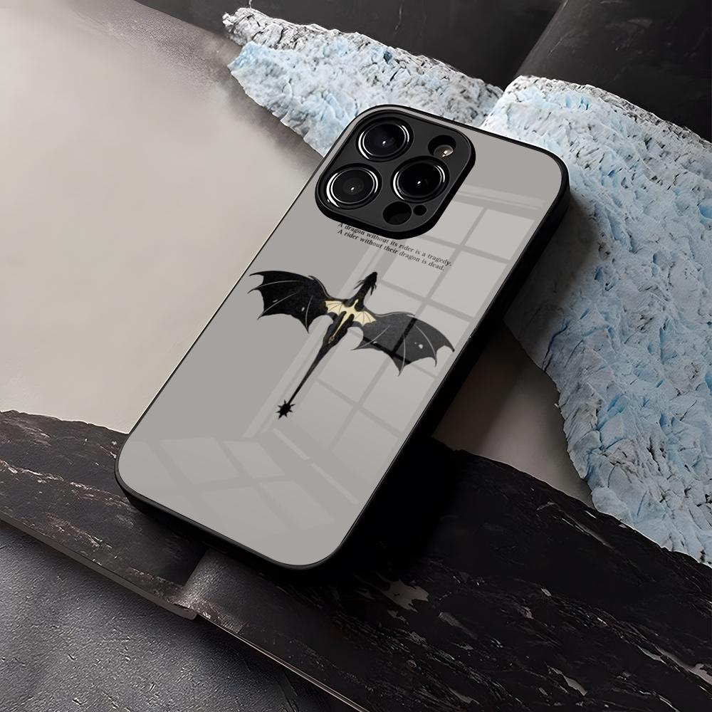 

Книги F-Четвертое Крыло Железное F-Пламя Чехол для Телефона Для iPhone 15 13 14 16 12 11 Pro XS Max Plus Mini X XR SE2020 Закаленное Стекло Coque iPhone15 Pro