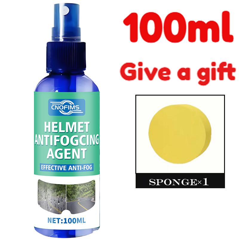 

Long-lasting anti-fog spray, polyester liquid, easy-to-use defrost for automotive glass, helmets, mirrors and reflective surface Antifogging