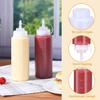 5Pcs 120-1000ml Plastic Sauce Squeeze Bottle Multipurpose Squirt Bottles Condiment Container For BBQ Oil Salad Dressing Kitchen