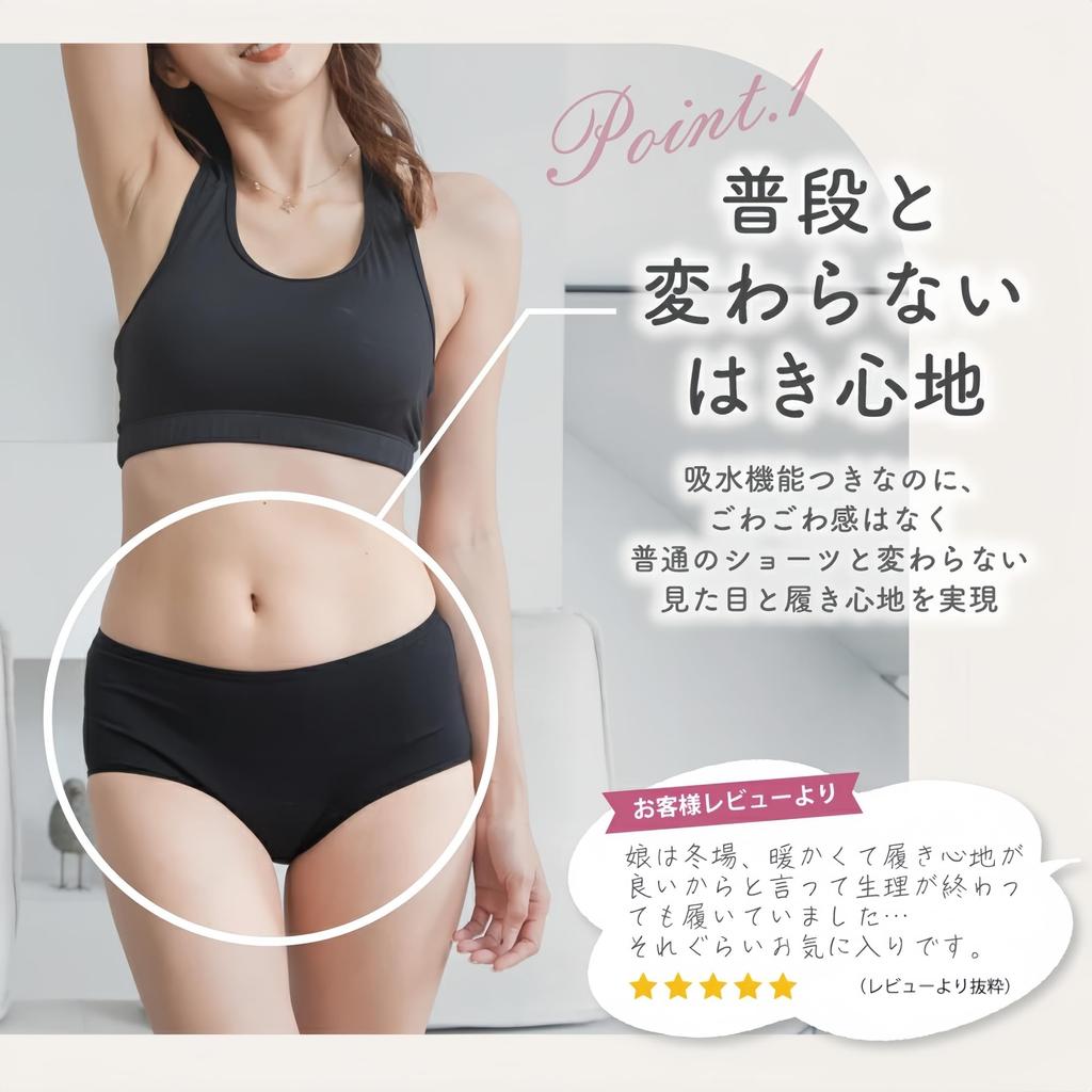 Angela Dot Sanitary Sizes Women's Panties, High-Waisted, Leak-Proof, Cotton, 3-Piece Set, M-3L