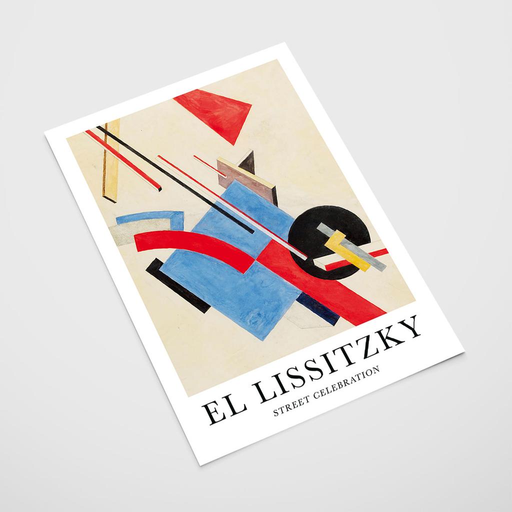 Plakat plakaty El Lissitzky obrazy