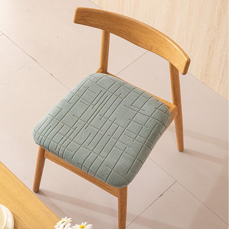 Housse de siège de chaise élastique, anti-poussière et anti-taches, pour la maison ou le bureau