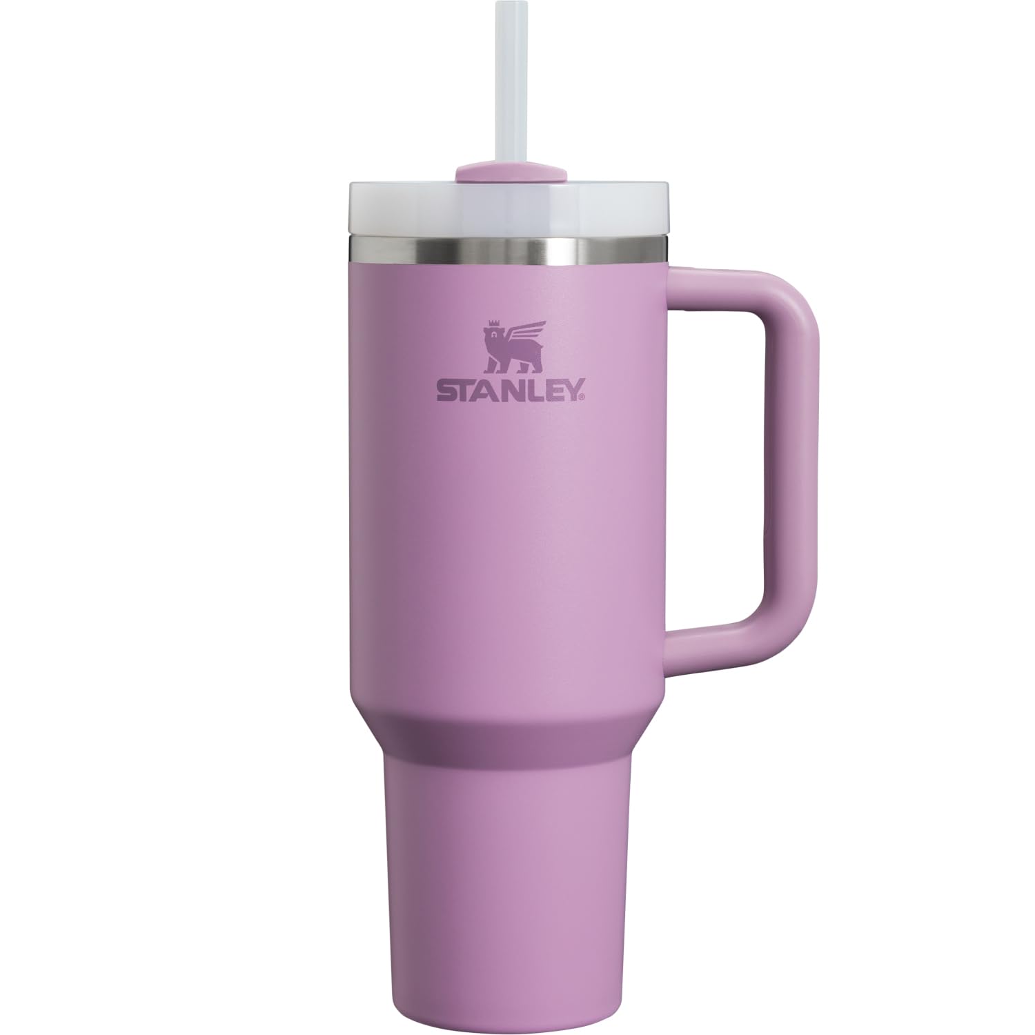

STANLEY H2.0 Vacuum Quencher 1.18L Lilac Water Bottle (1180ml) - Insulated Stainless Steel Bottle with Straw, Dishwasher Safe, Warranty Included (Japa