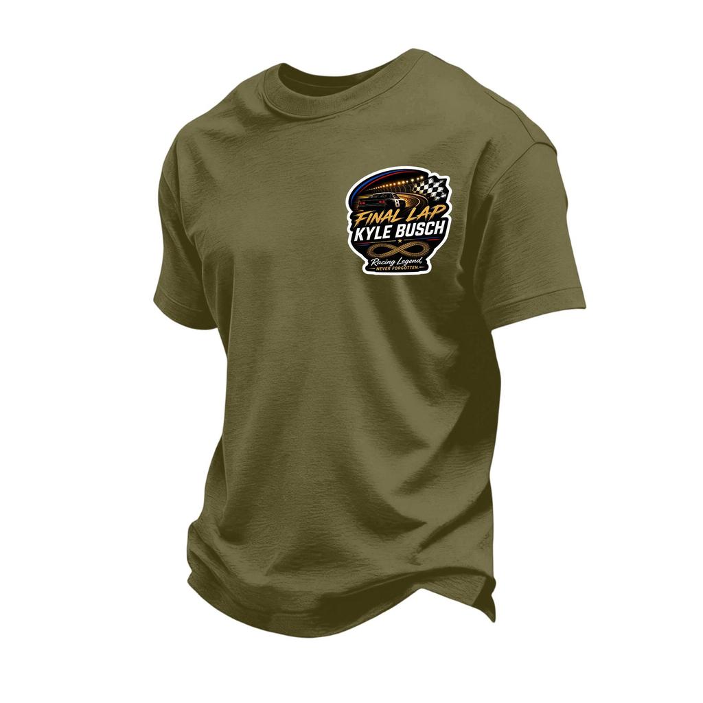 Men's Short Sleeve T Shirt Nascar Racing Inspired Graphic Tee Casual Summer Top Vintage Motorsport Enthusiast Shirt