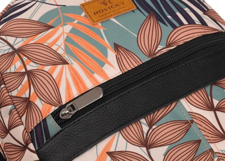 Gemusterter, urbaner Damenrucksack - Rovicky