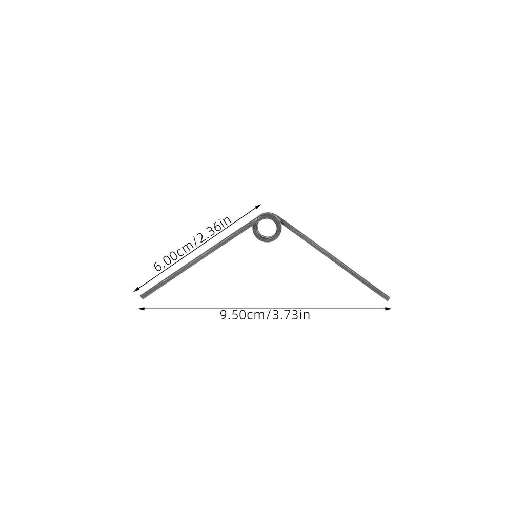 10Pcs Pruning Shear Spring Small Replacement Springs Steel Garden Pruner Tools Handheld Pruner Parts Small Springs