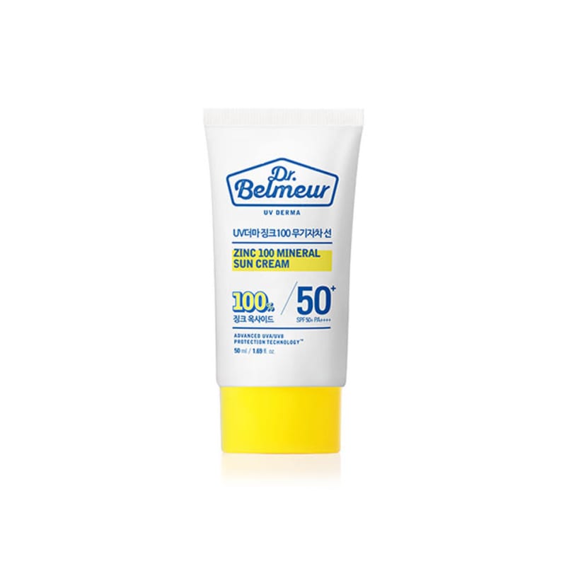 

The Face Shop Dr. Belmer UV Derma Zinc 100 Mineral Sunscreen 50ml