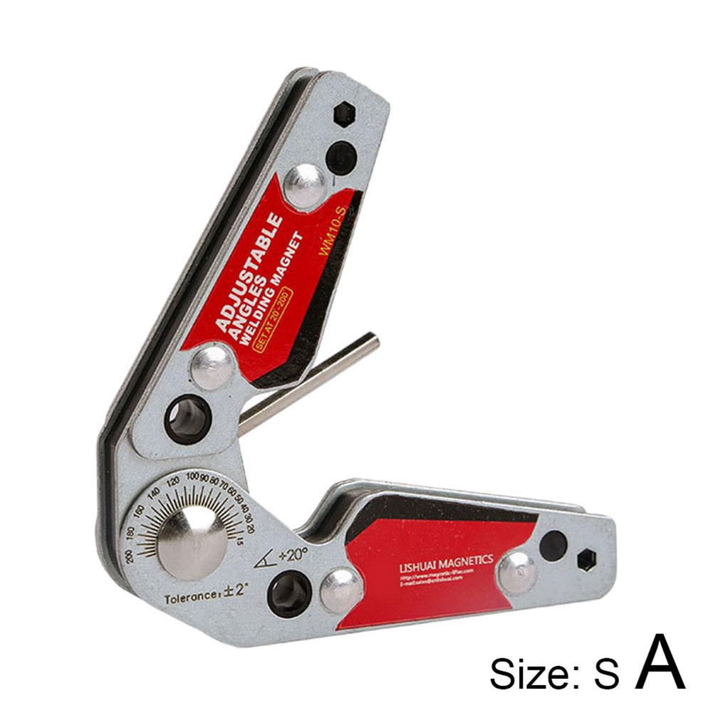 

1 шт. Многоугольный магнитный зажим Инструмент Сварочный магнит 20°-200° Регулируемые углы Магнитный сварочный зажим Держатель Малый / Средний размер
